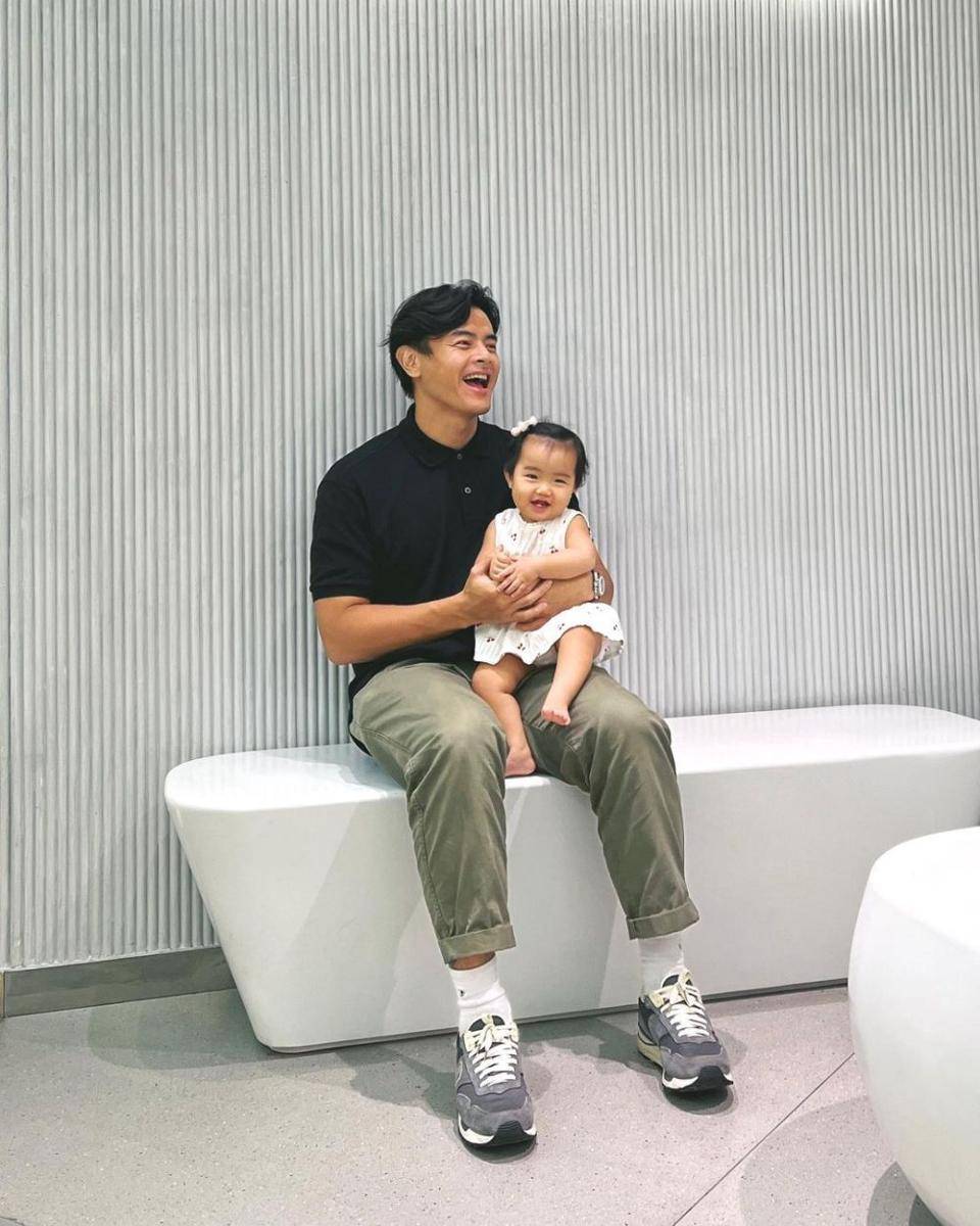 potret Dion Wiyoko dan sang anak (instagram.com/dionwiyoko)