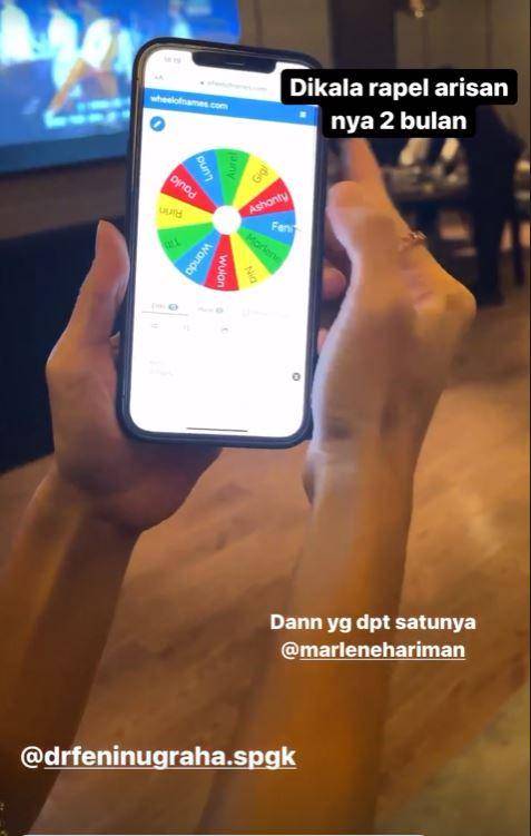 arisan geng Cendol (Instagram.com/tya_ariestya)