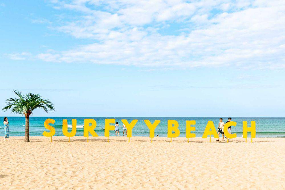 Pantai Surfyy di Yangyang (twitter.com/KoreanTravel)