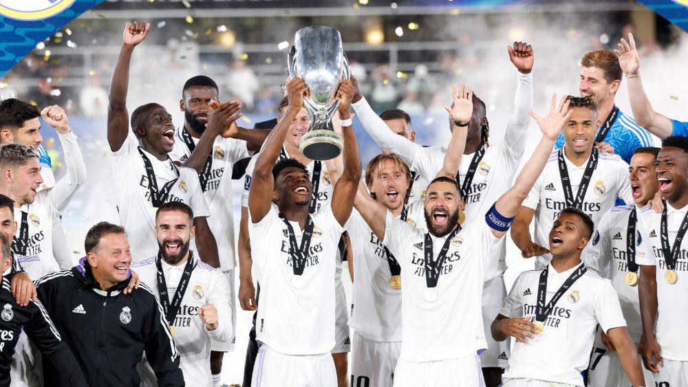 Real Madrid Menyamai Torehan UEFA Super Cup Barcelona dan AC Milan