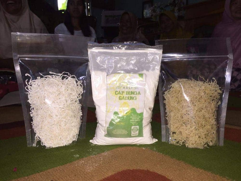 Petani Perempuan di NTB 'Sulap' Umbi Beracun Jadi Produk Olahan Mi