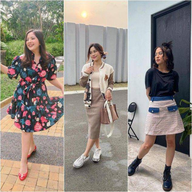 ilustrasi outfit untuk first date (instagram.com/tasyakamila I jessicajane99 I zaraadhsty))