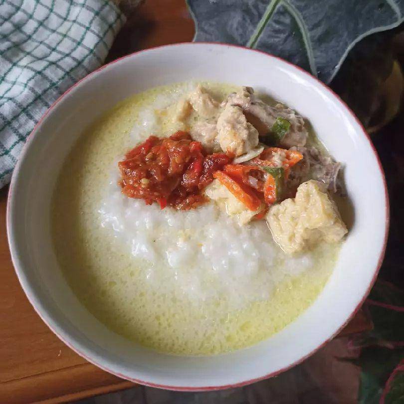 bubur lemu jangan lombok (cookpad.com/Lungpawon_0572)
