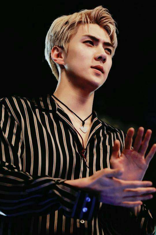 potret Sehun EXO(twitter.com/Anelaooh)