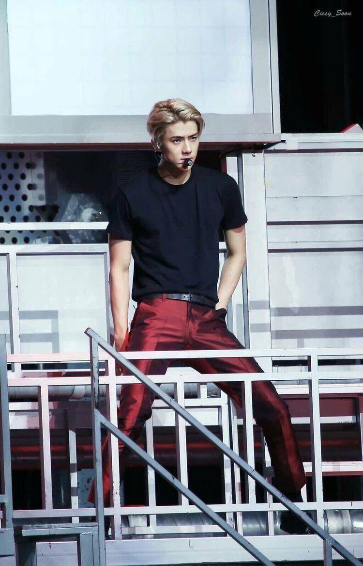 potret Sehun EXO(twitter.com/Anelaooh)