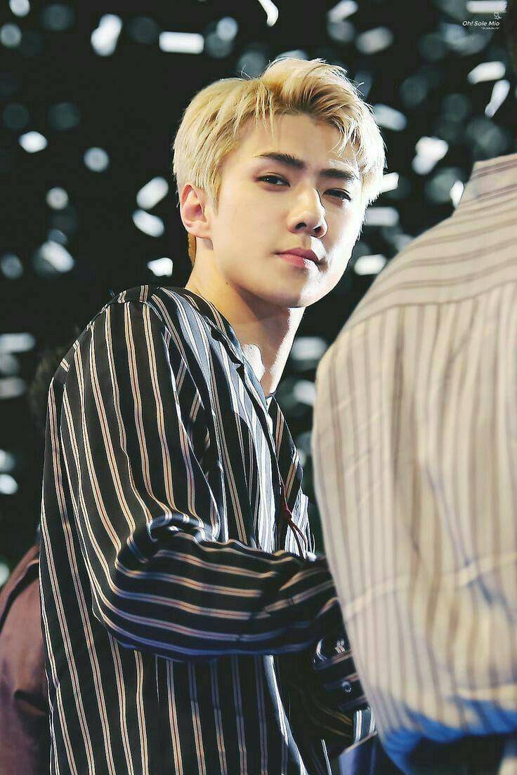 potret Sehun EXO(twitter.com/Anelaooh)