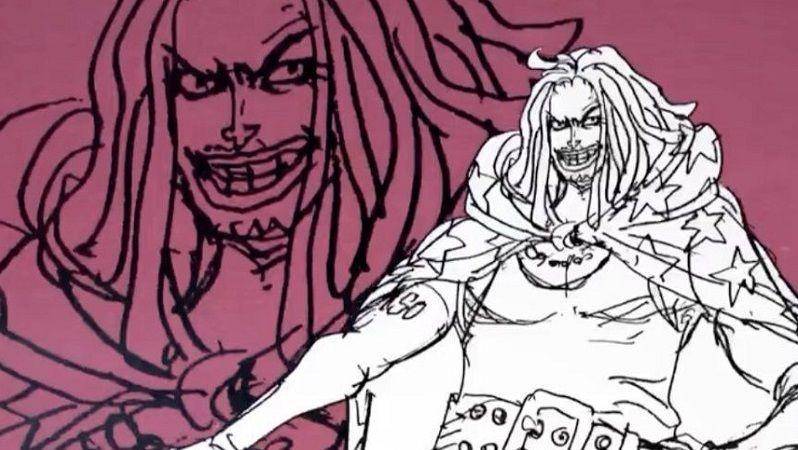 Sketsa Yasopp untuk One Piece Film Red. (Dok. Toei Animation/One Piece Film Red)