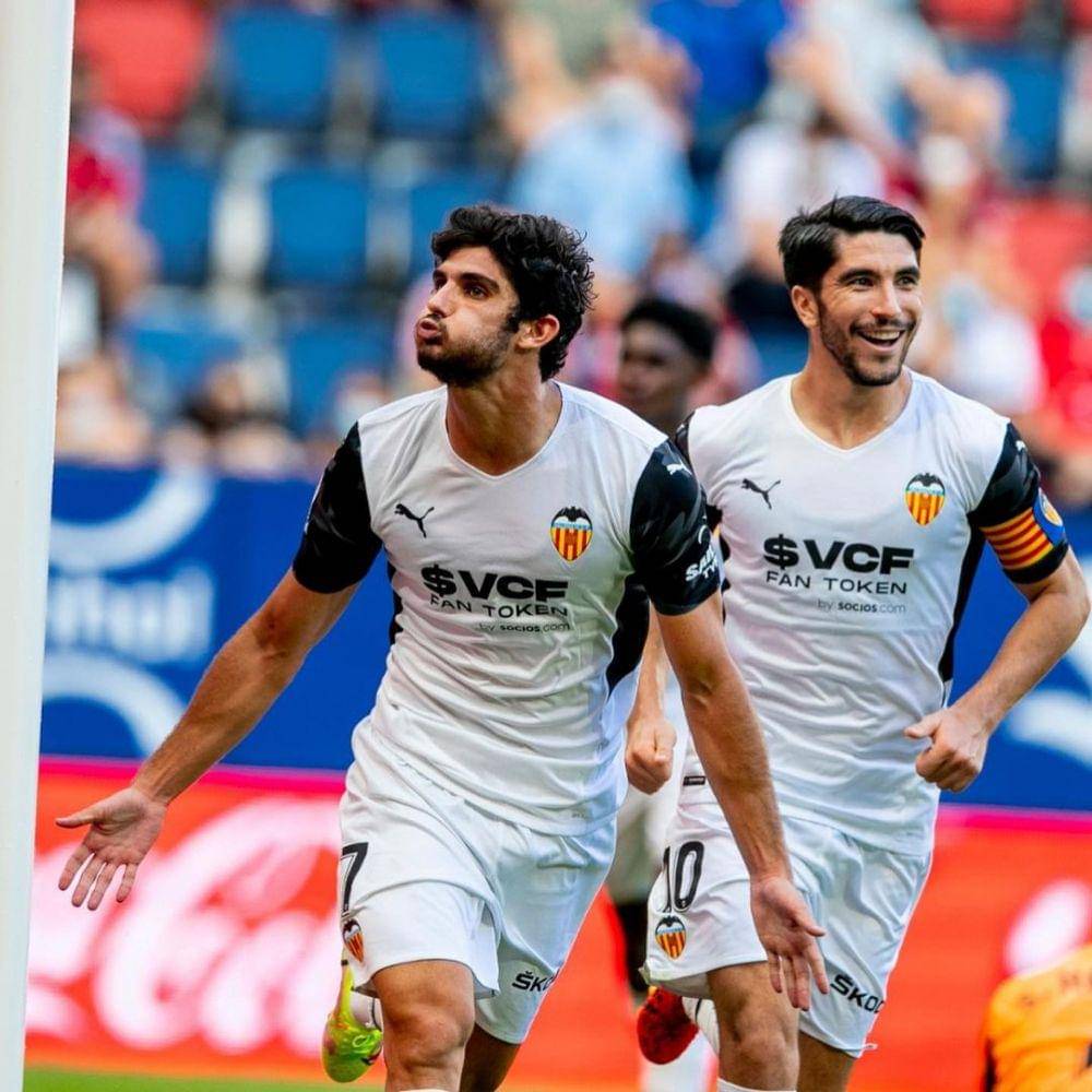 Goncalo Guedes saat berseragam Valencia. (instagram.com/goncaloguedes17)