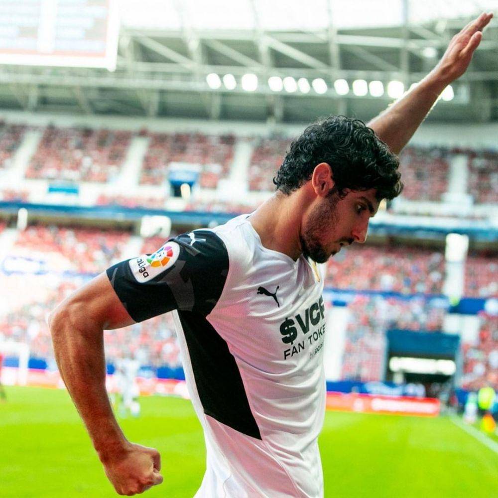 Goncalo Guedes saat berseragam Valencia. (instagram.com/goncaloguedes17)