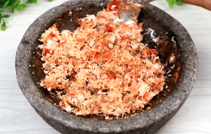 potret sambal kelapa muda (youtube.com/Sharing Masak Memasak)