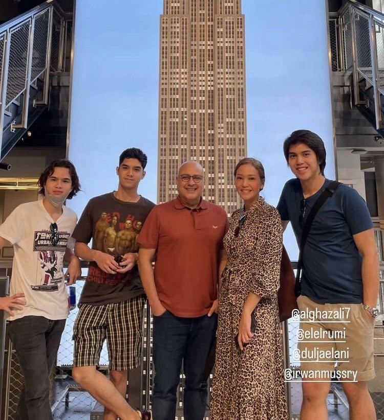 liburan keluarga Maia di USA (instagram.com/maiaestiantyreal)