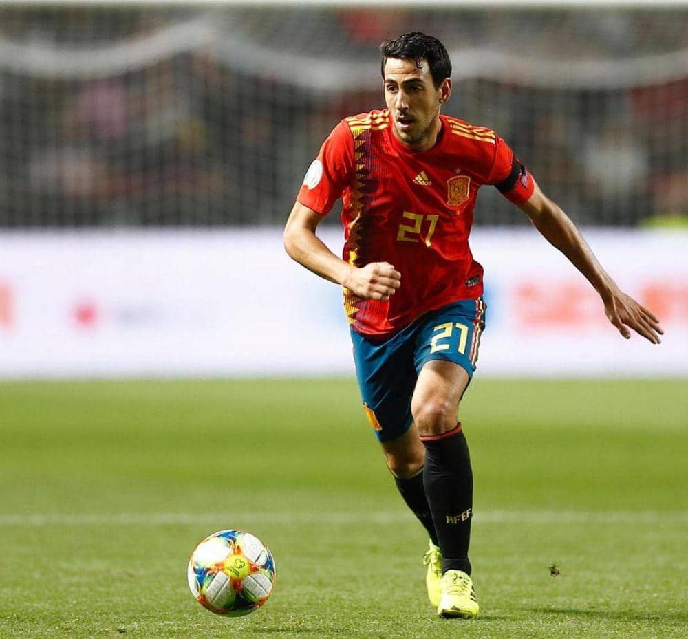 Dani Parejo saat berseragam Timnas Spanyol (instagram.com/dani_parejo10)