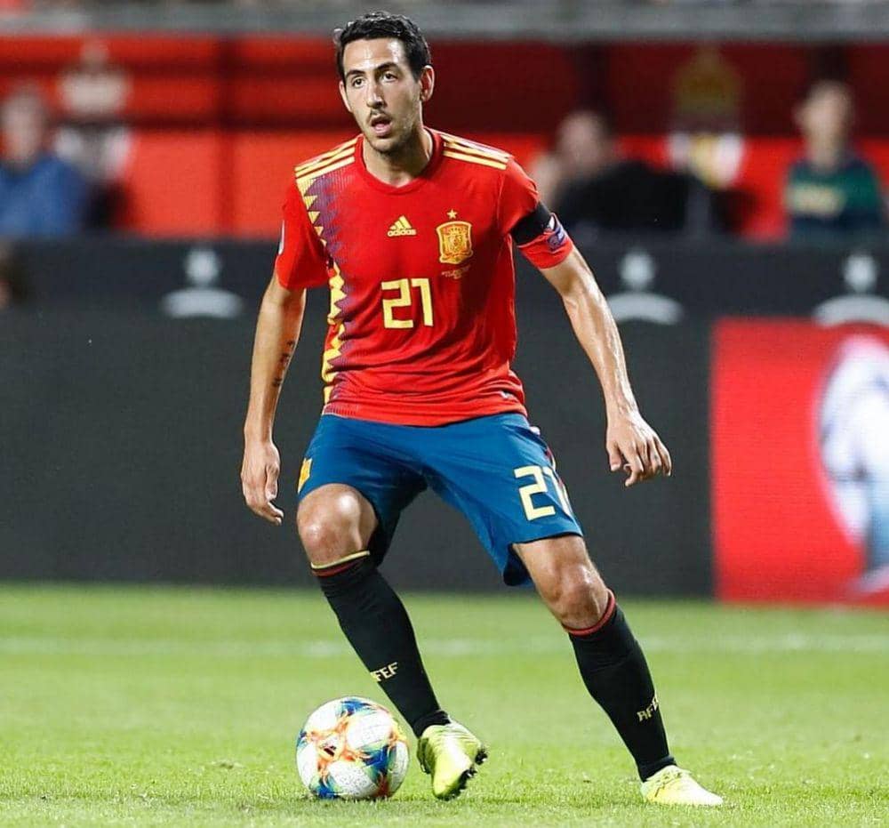 Dani Parejo saat berseragam Timnas Spanyol (instagram.com/dani_parejo10)
