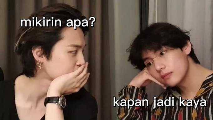 meme lucu butuh uang (twitter.com/HALCY0NCI)