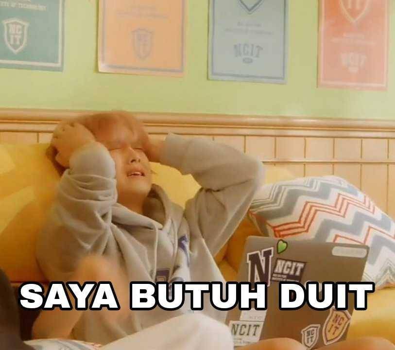 meme lucu butuh uang (twitter.com/deathcodes__)