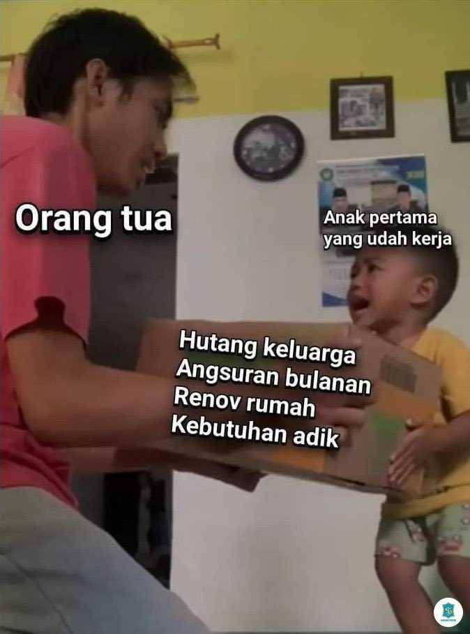 meme lucu butuh uang (twitter.com/Askrlfess)