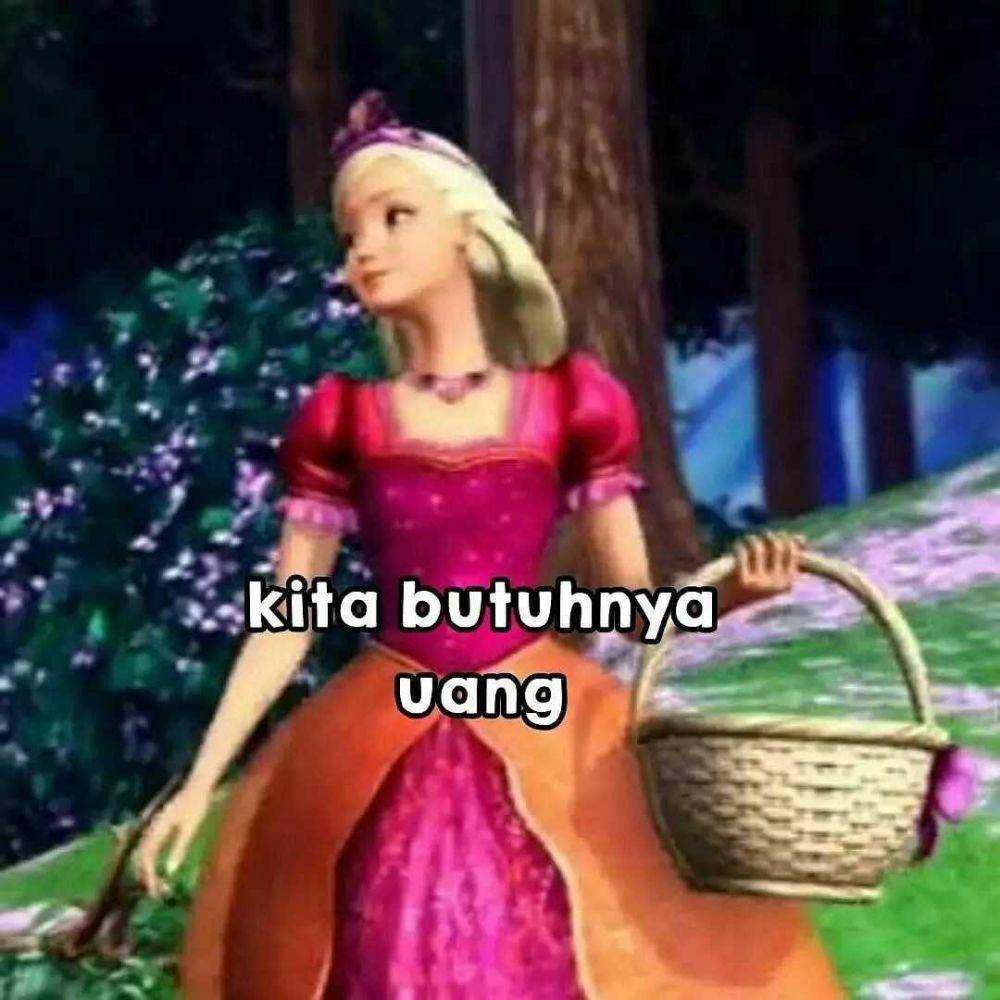meme lucu butuh uang (twitter.com/stravveryttae)