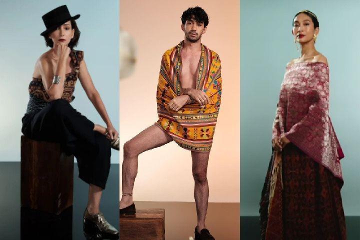 Photoshoot Artis untuk Festival Aku dan Kain, Reza Rahadian Meresahkan