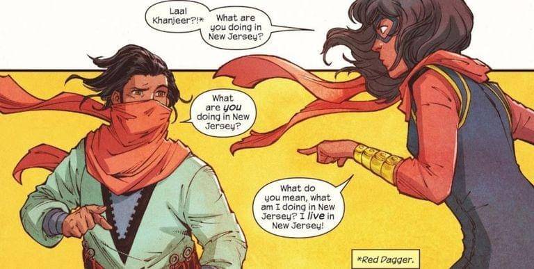 Red Dagger dan Ms Marvel (dok. Marvel Comics)