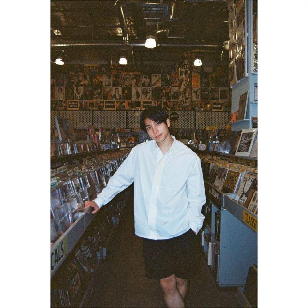 referensi outfit Sangyeon The Boyz (instagram.com/sangyeon_mango)