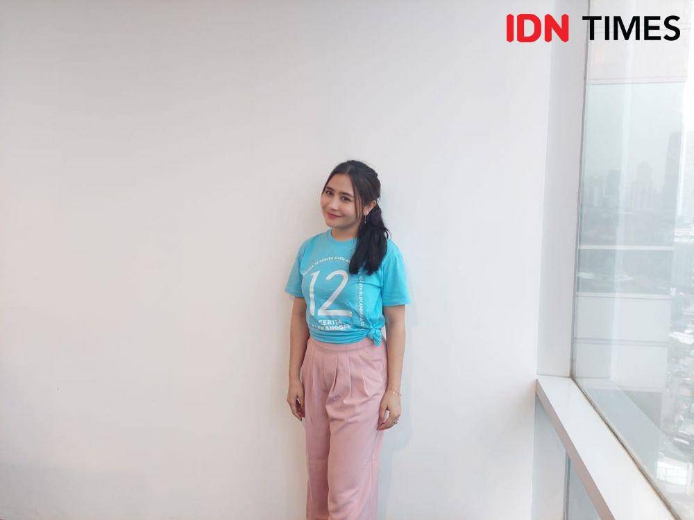 Prilly Latuconsina di kantor IDN Media, pada Kamis, (11/8/2022) (IDN Times)