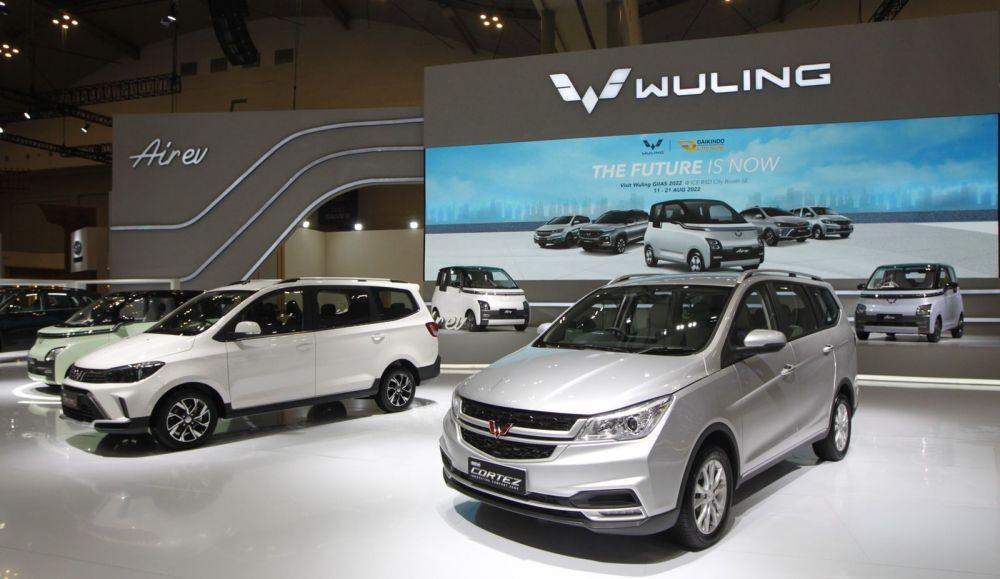 Berbagai line up mobil Wuling di GIIAS 2022 (dok. Wuling)
