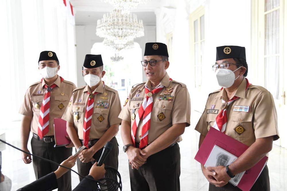 Ketua Kwarnas Gerakan Pramuka, Budi Waseso (dok. Sekretariat Presiden)