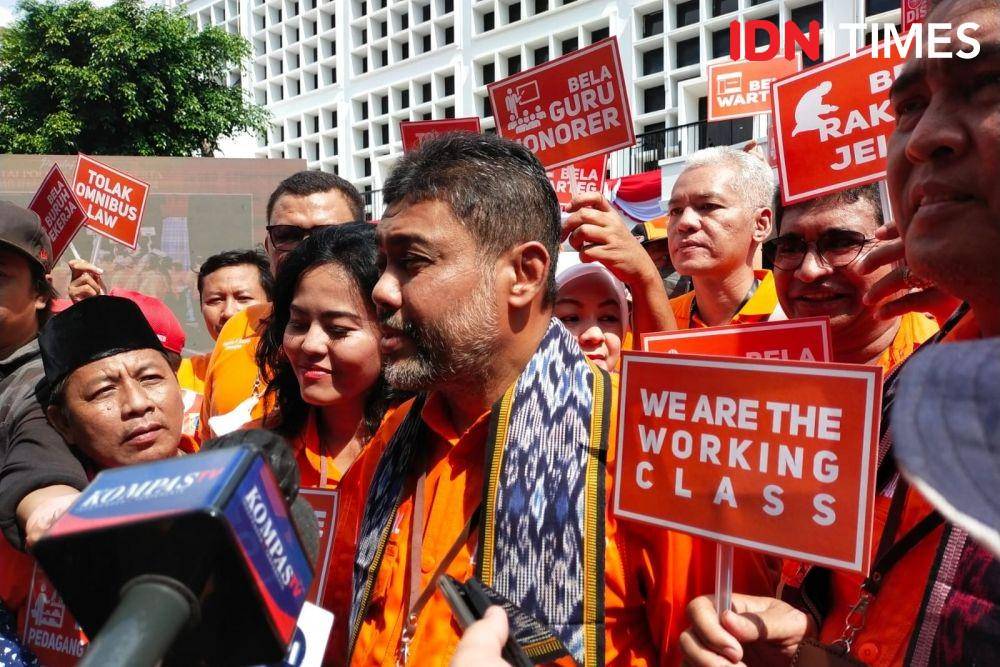 Presiden Partai Buruh, Said Iqbal (IDN Times/Ilman Nafi'an)