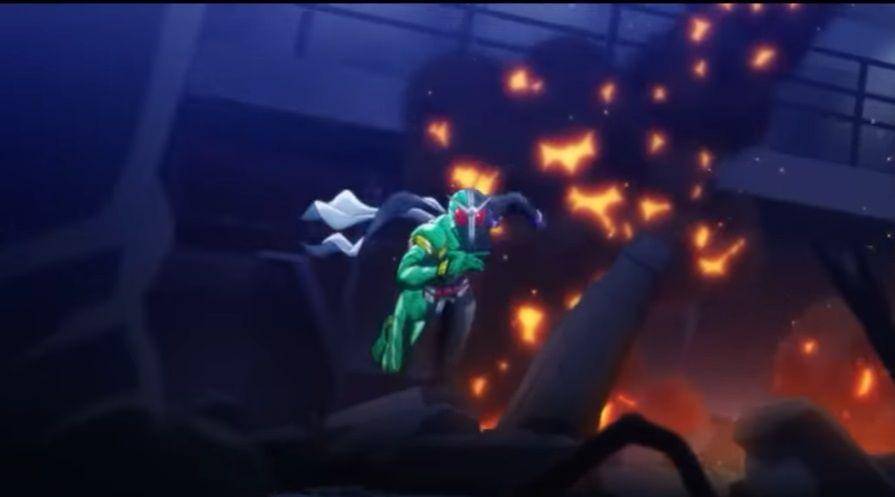 Pertama kalinya Shotaro dan Philip bersatu (dok. Studio Kai/ Fuuto Tantei)