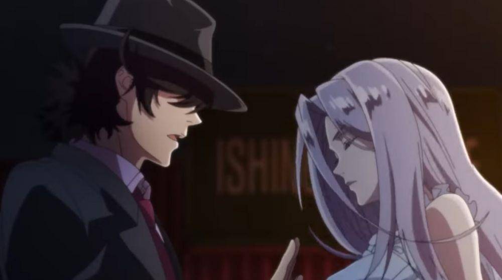 Pertemuan pertama Shotaro dan penyihir (dok. Studio Kai/ Fuuto Tantei)