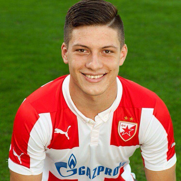Luka Jovic mengawali karier profesional bersama Red Star. (instagram.com/lukajovic)