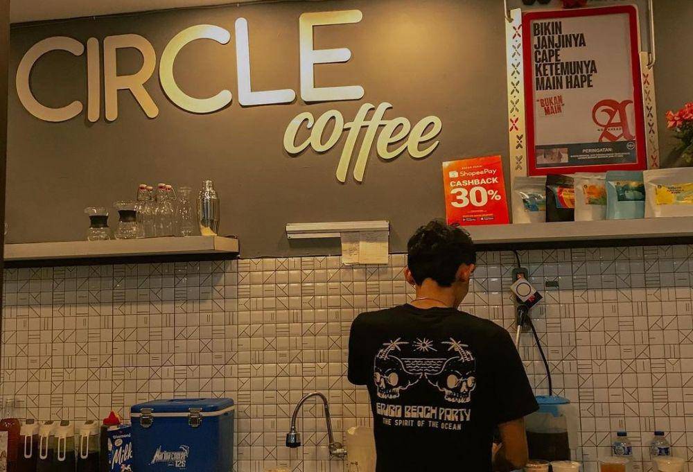 ilustrasi cafe vibe (Instagram.com/ide.terpendam)
