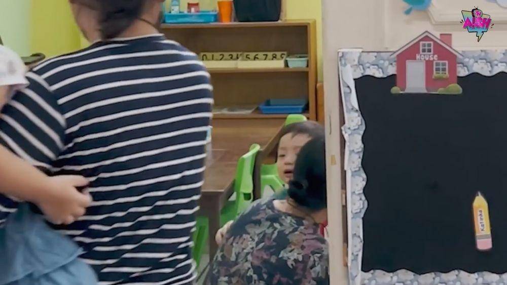 Irish Bella jemput anak sekolah (youtube.com/aishtv2019)