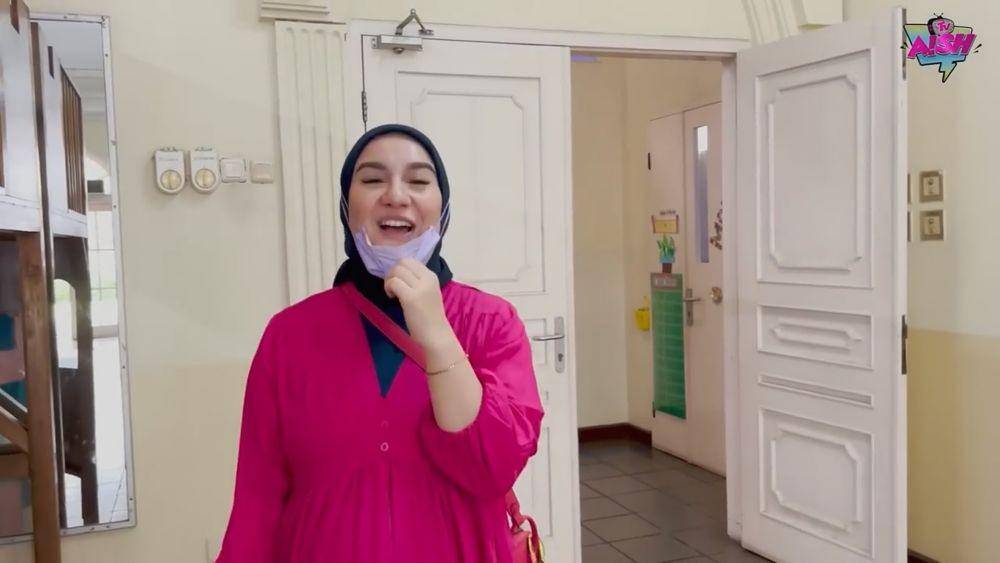 Irish Bella jemput anak sekolah (youtube.com/aishtv2019)