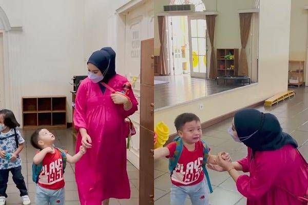 Irish Bella jemput anak sekolah (youtube.com/aishtv2019)
