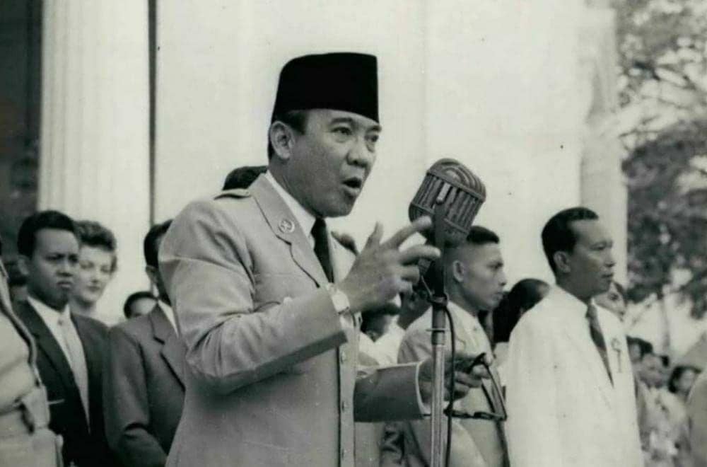 Potret Ir. Soekarno (pinterest/kibrispdr)