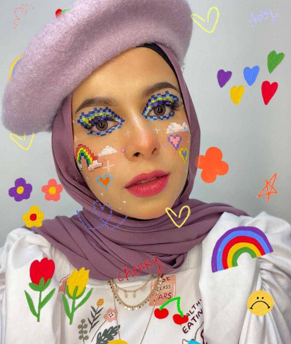 face painting (instagram.com/dillaljaidi)