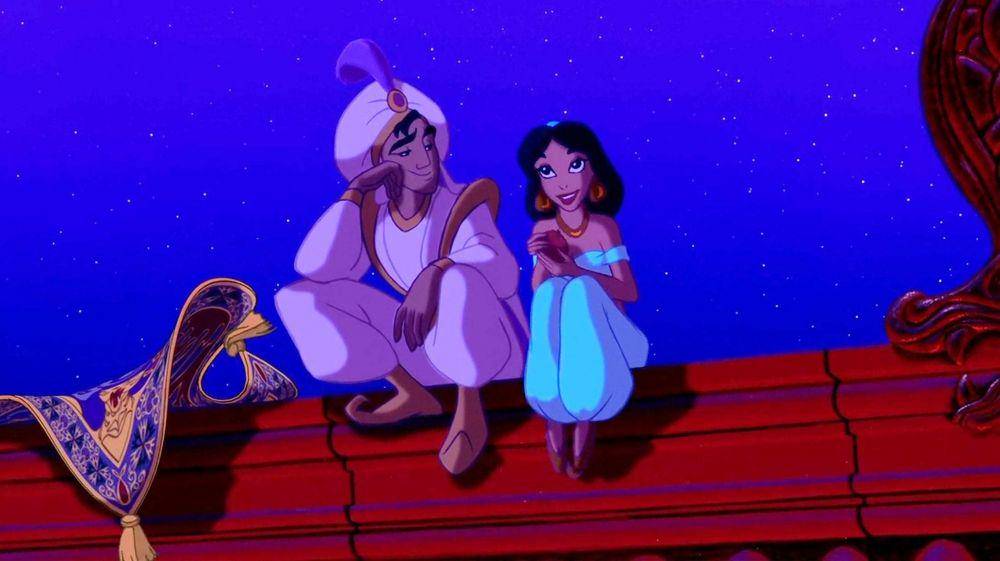 Aladdin dan Jasmine (dok. Walt Disney Animation Studios/Aladdin)