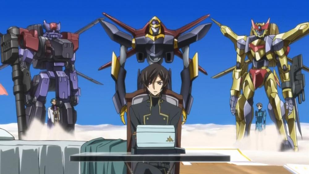Lelouch memimpin serangan ke Geass Order. (dok. Sunrise/Code Geass)