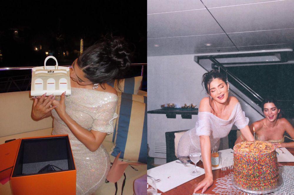 9 Potret Ulang Tahun ke-25 Kylie Jenner, Dirayakan di Kapal Pesiar!