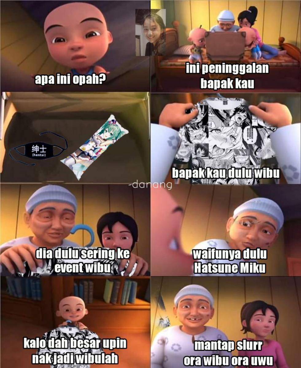 meme Upin Ipin (twitter.com/ptrarizky__)