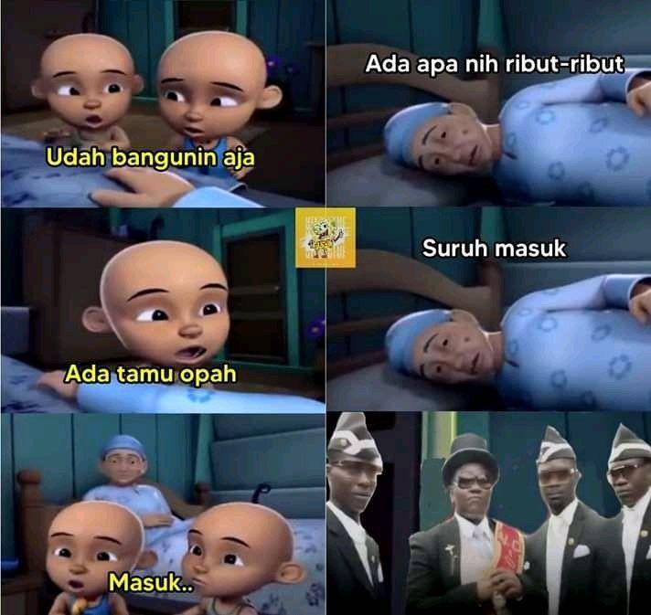 meme Upin Ipin (twitter.com/ptrarizky__)