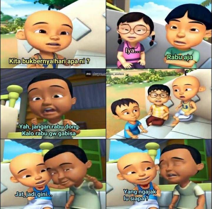 meme Upin Ipin (twitter.com/chziedy)