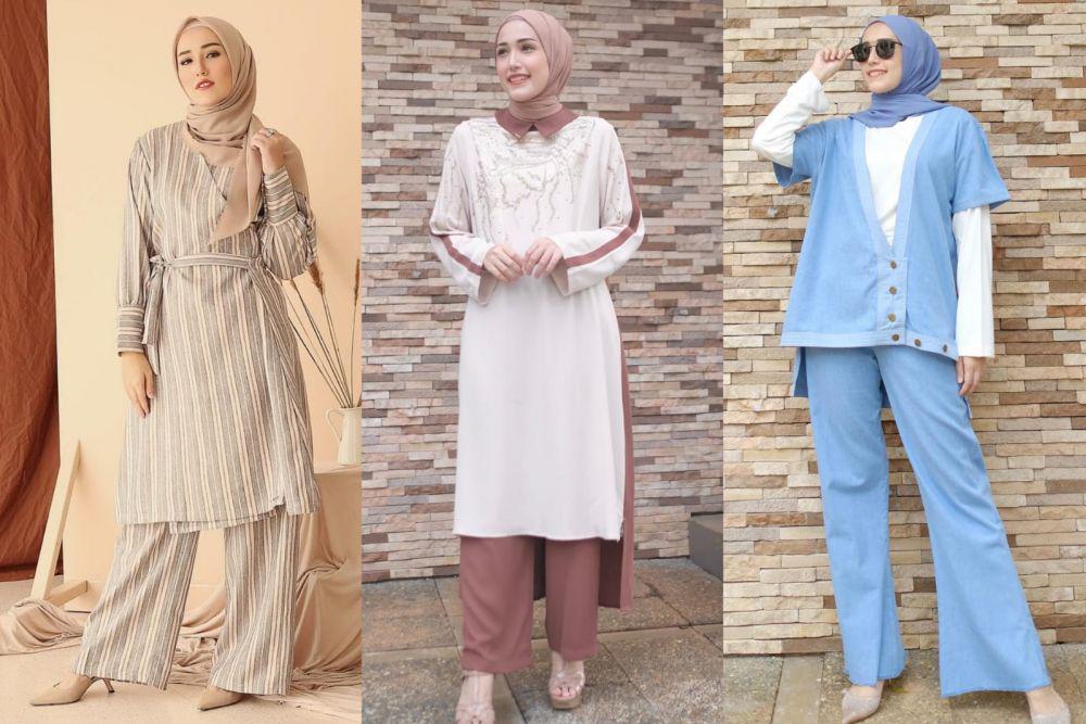 10 Inspirasi Outfit One Set ala Adelia Pasha, Comfy dan Modis!