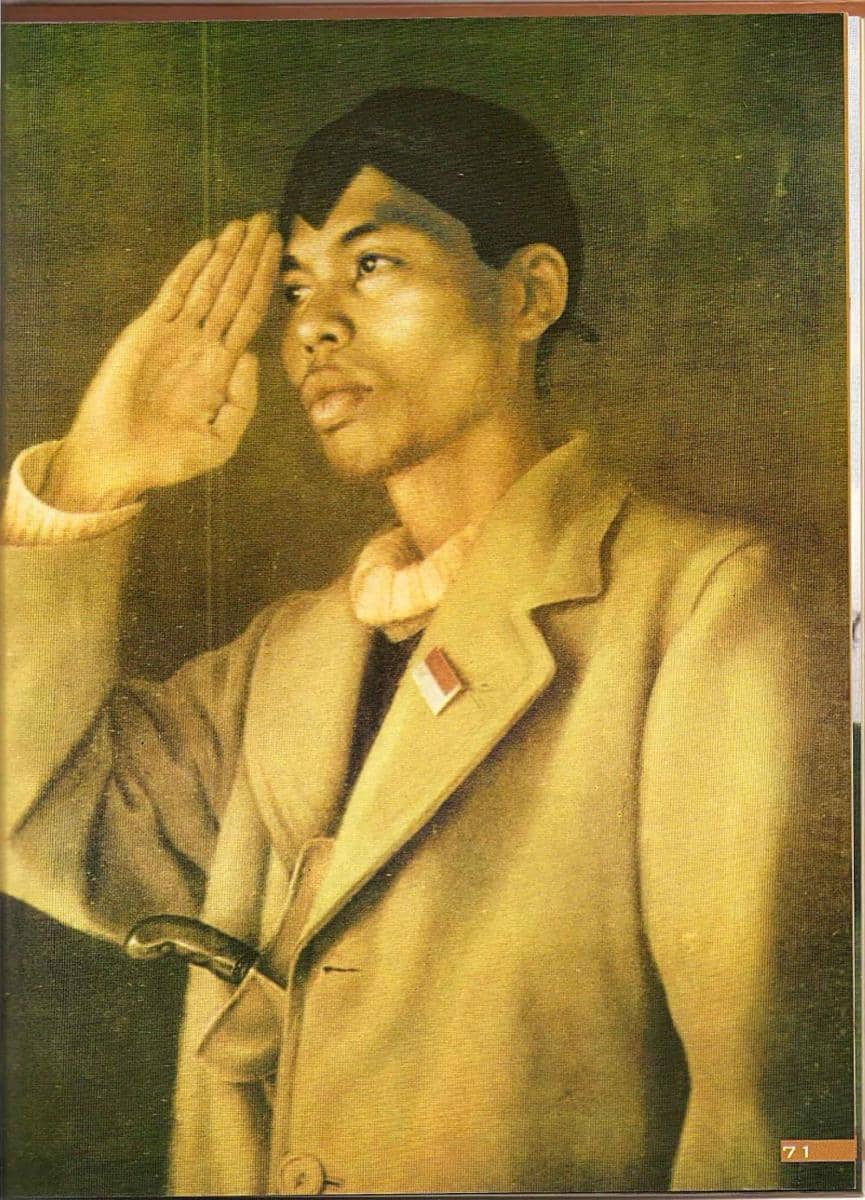 Potret Jendral Soedirman (pinterest/tania1774)