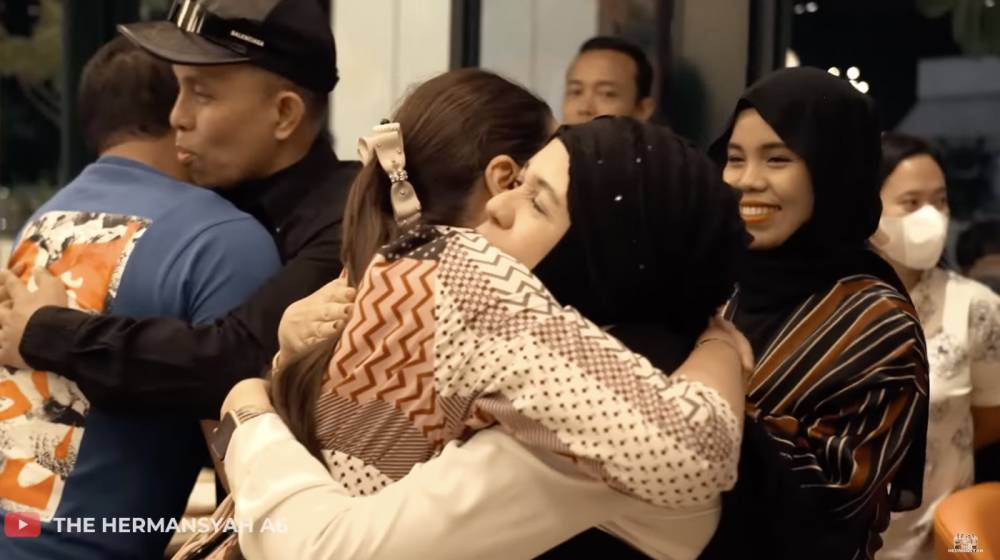 momen Gen Halilintar dan The Hermansyah makan bareng (YouTube.com/The Hermansyah A6)