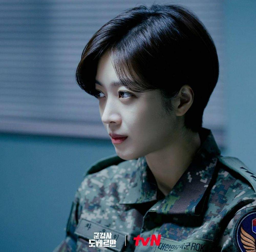 Jo Bo Ah di drama Military Prosecutor Doberman (instagram.com/tvn_drama)