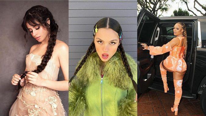 10 Potret Musisi Wanita Hollywood dengan Rambut Kepang, Stunning!