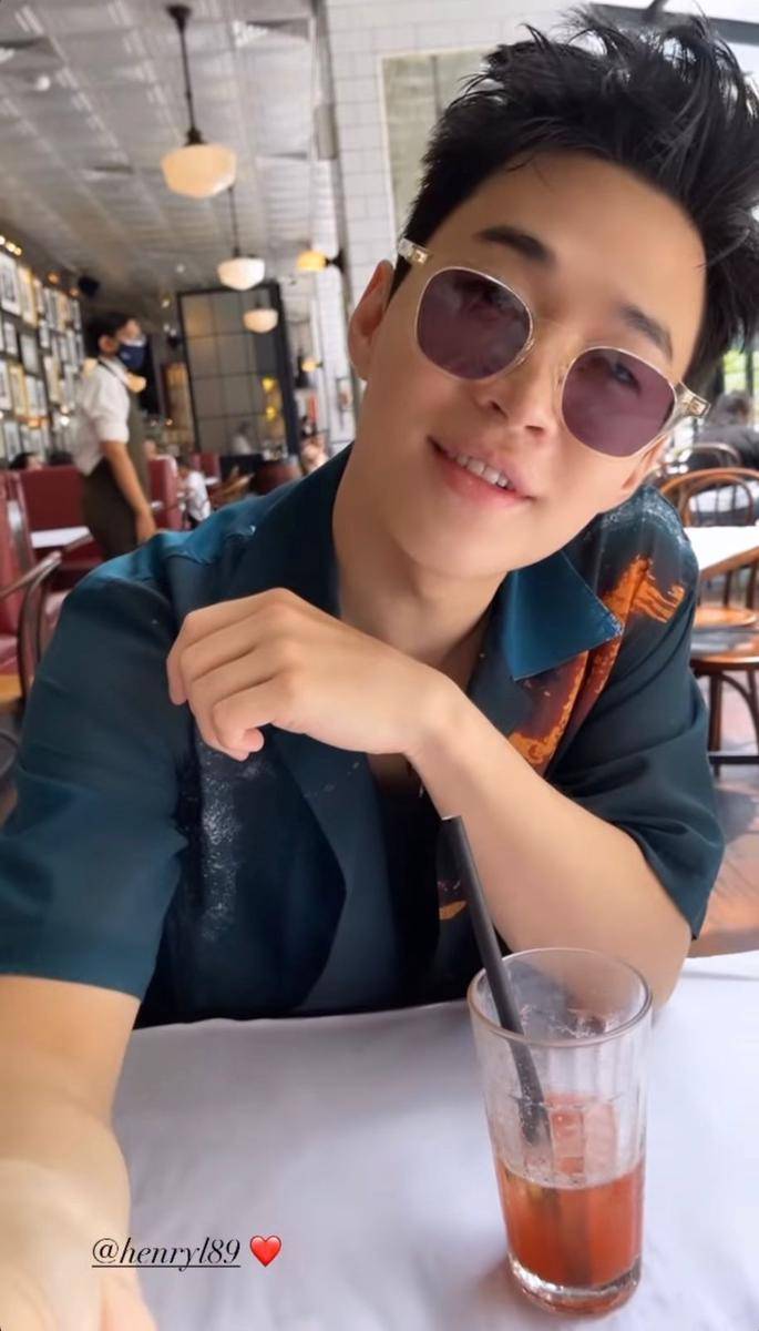 Henry Lau di Jakarta (instagram.com/itsrossa910)