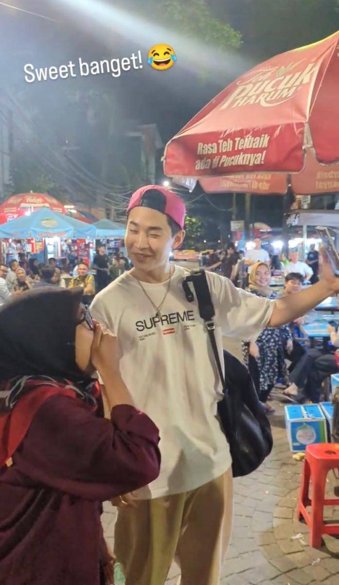Henry Lau di Jakarta (instagram.com/imanusman)